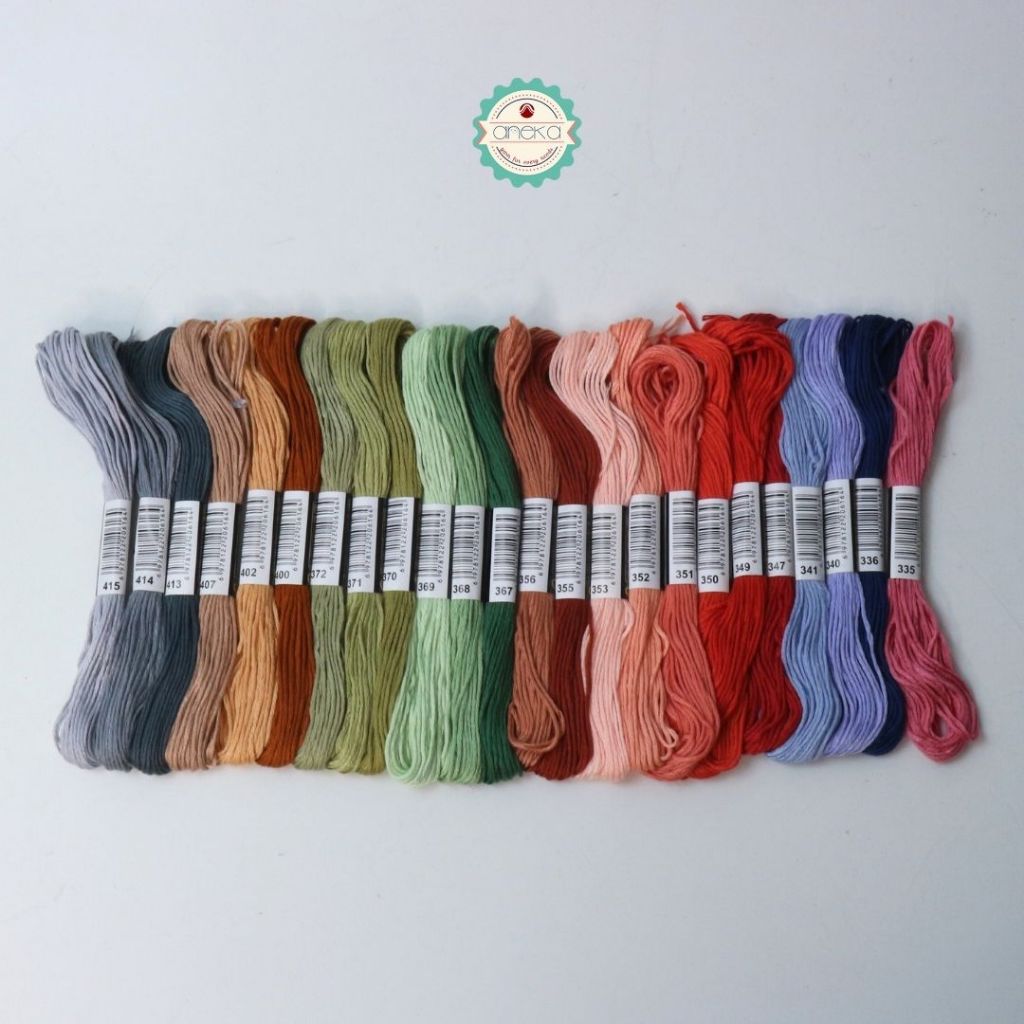 KATALOG - Benang Sulam ANK Satuan / Embroidery Thread - Part 8