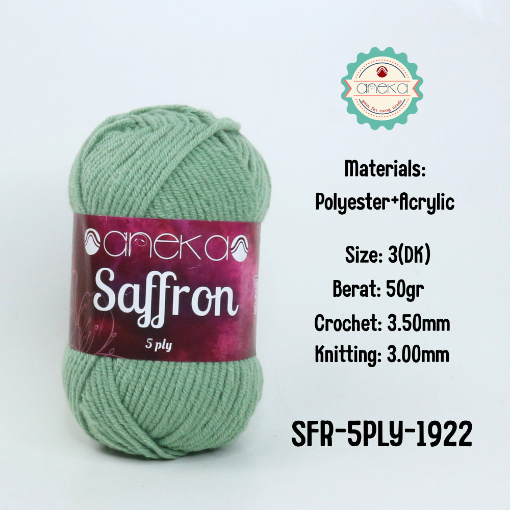 KATALOG - Benang Rajut Saffron 5 Ply / Crochet Knitting Yarn - Part 1