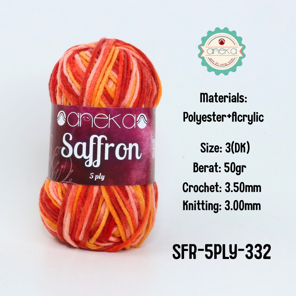 KATALOG - Benang Rajut Saffron 5 Ply Sembur / Crochet Knitting Yarn Mix Colors - Part 3