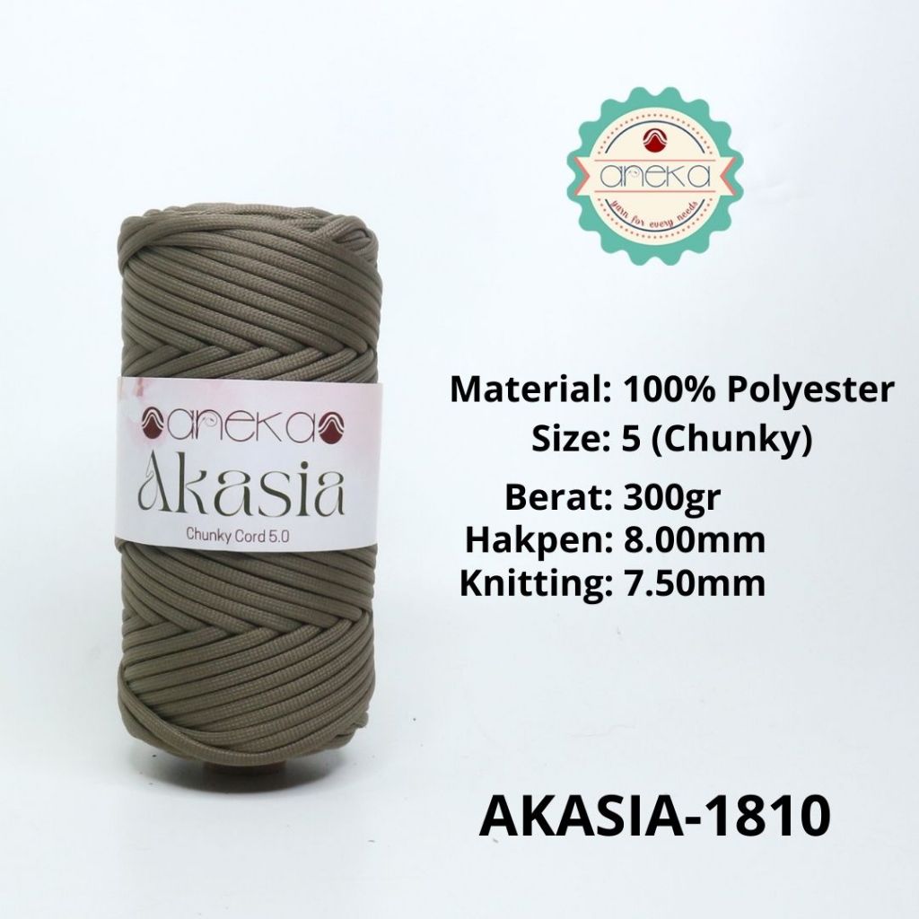 KATALOG - Benang Rajut Akasia / Chunky Cord Crochet Knitting Yarn