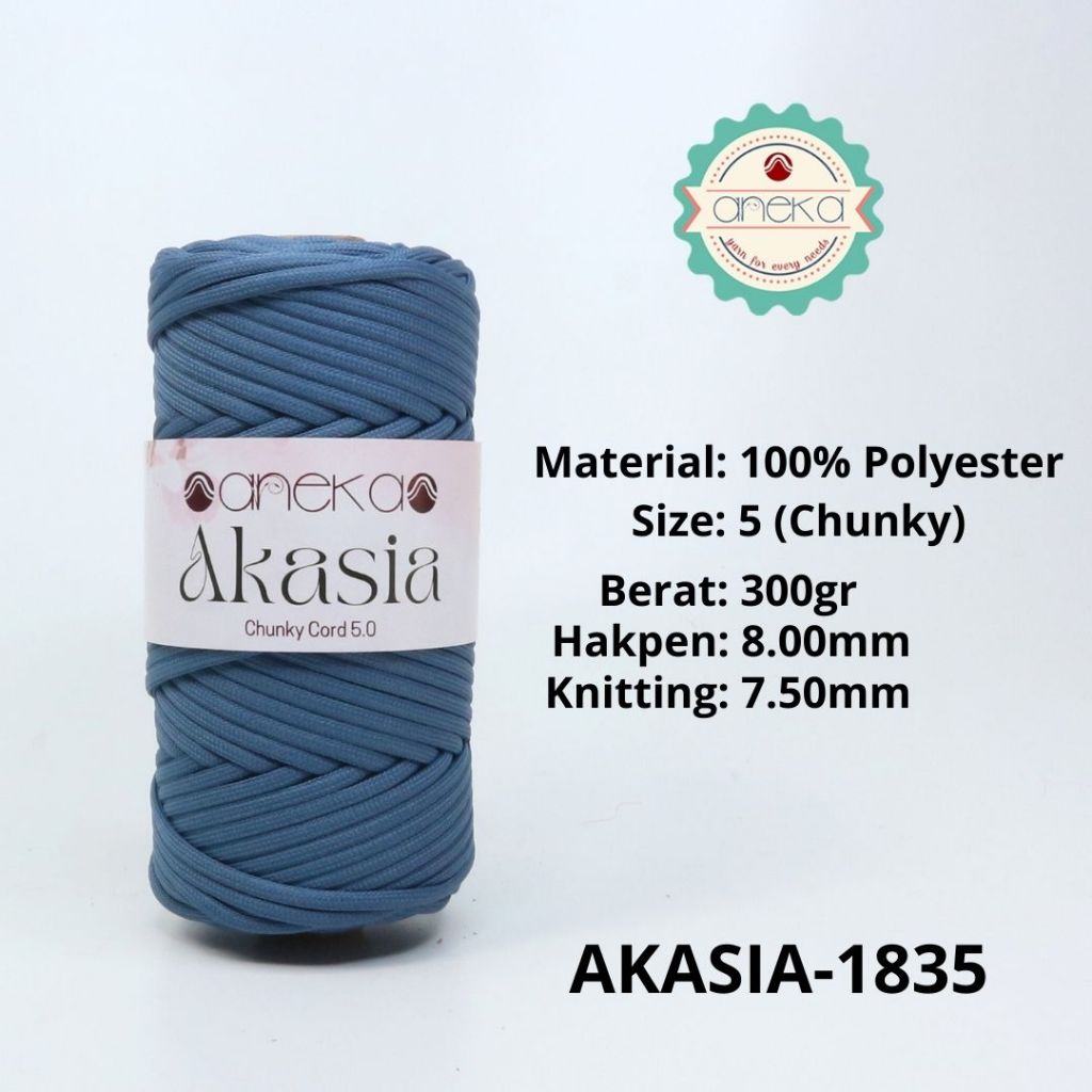 KATALOG - Benang Rajut Akasia / Chunky Cord Crochet Knitting Yarn