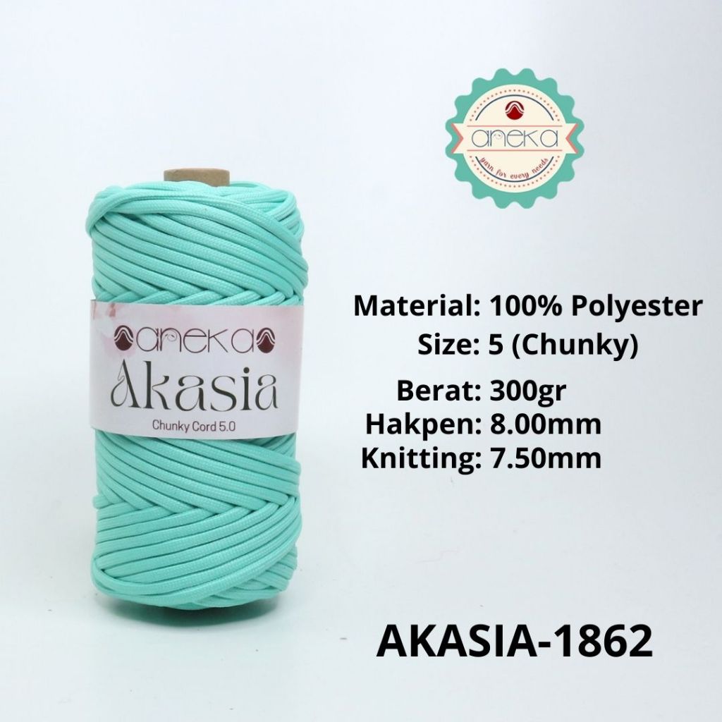 KATALOG - Benang Rajut Akasia / Chunky Cord Crochet Knitting Yarn