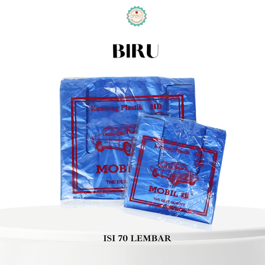 ANEKA - Kantong kresek/Plastik Merk MOBIL Isi 70 Lembar