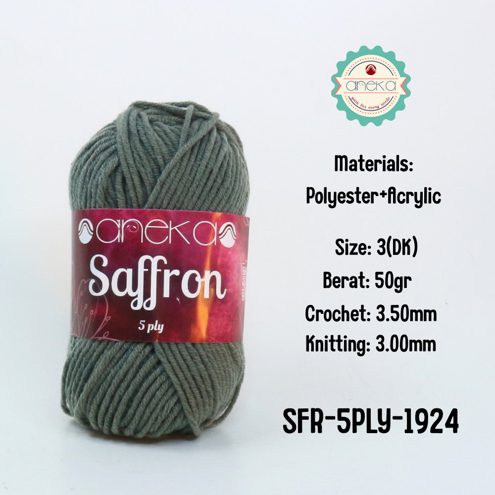 KATALOG - Benang Rajut Saffron 5 Ply / Crochet Knitting Yarn - Part 1