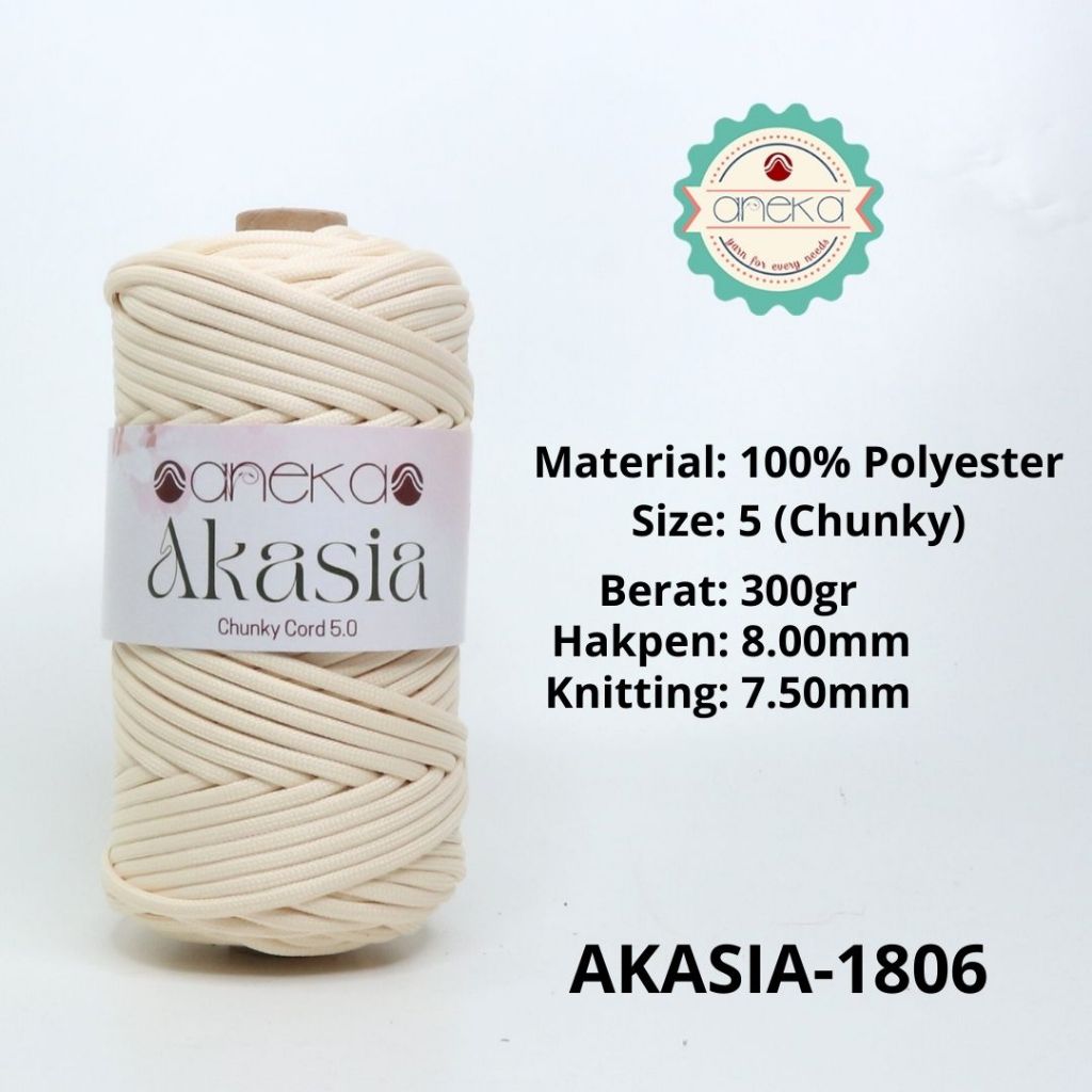 KATALOG - Benang Rajut Akasia / Chunky Cord Crochet Knitting Yarn