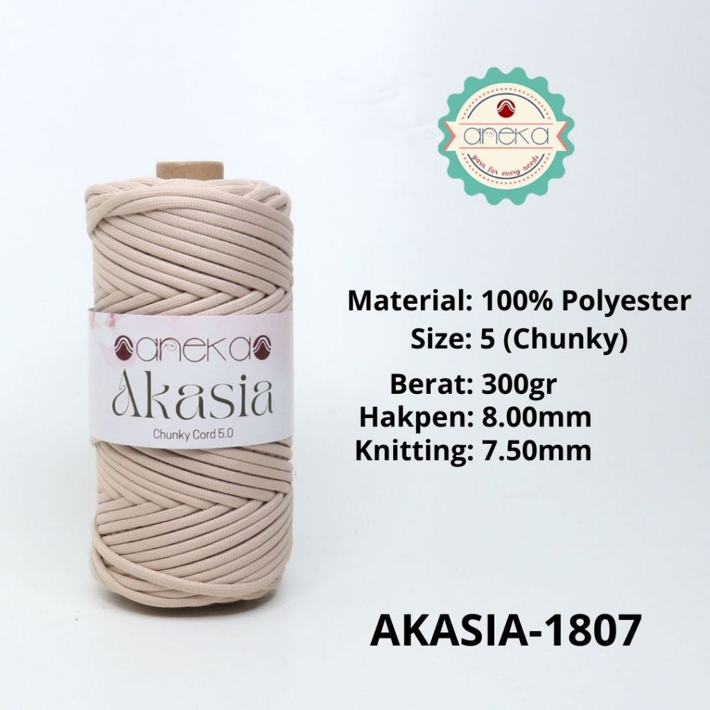 KATALOG - Benang Rajut Akasia / Chunky Cord Crochet Knitting Yarn