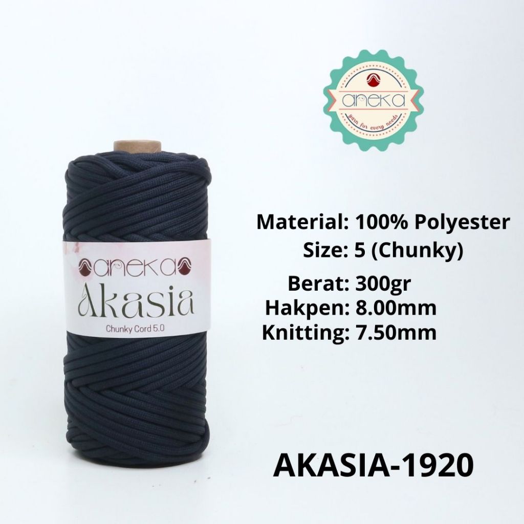 KATALOG - Benang Rajut Akasia / Chunky Cord Crochet Knitting Yarn