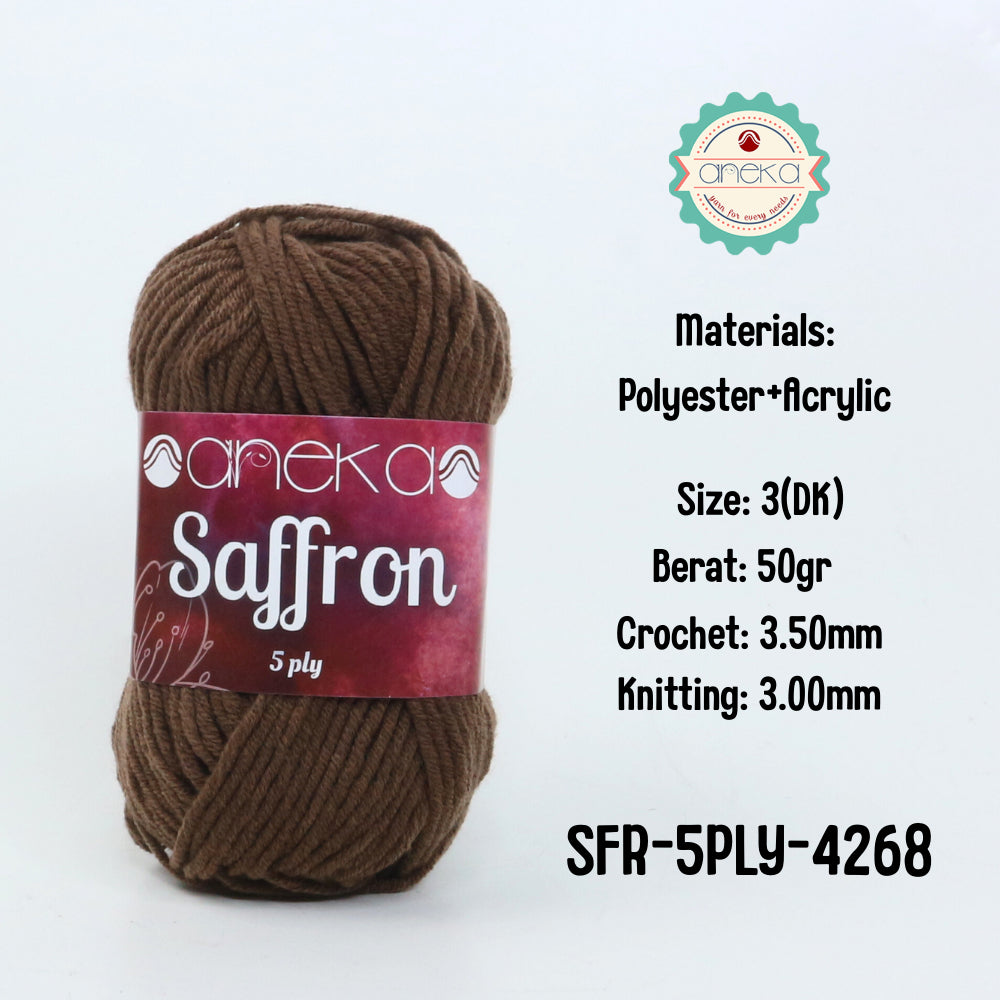 KATALOG - Benang Rajut Saffron 5 Ply / Crochet Knitting Yarn - Part 1