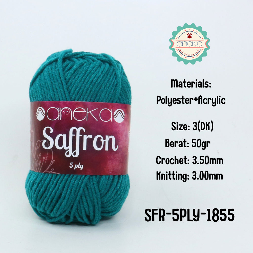 KATALOG - Benang Rajut Saffron 5 Ply / Crochet Knitting Yarn - Part 1