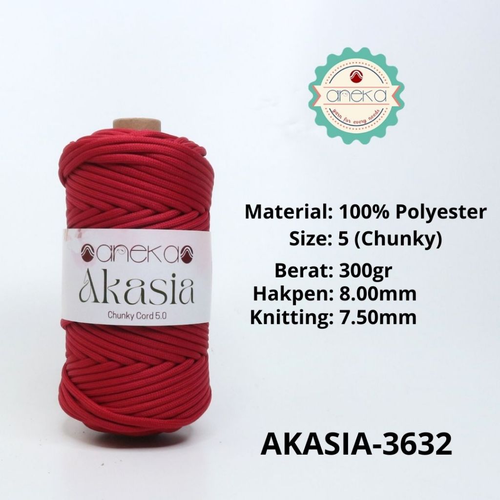 KATALOG - Benang Rajut Akasia / Chunky Cord Crochet Knitting Yarn
