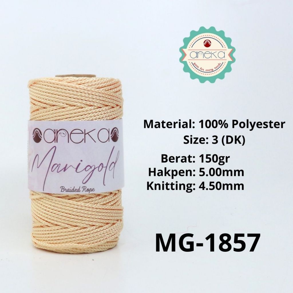 KATALOG - Benang Rajut Marigold / Braided Rope Crochet Knitting Yarn