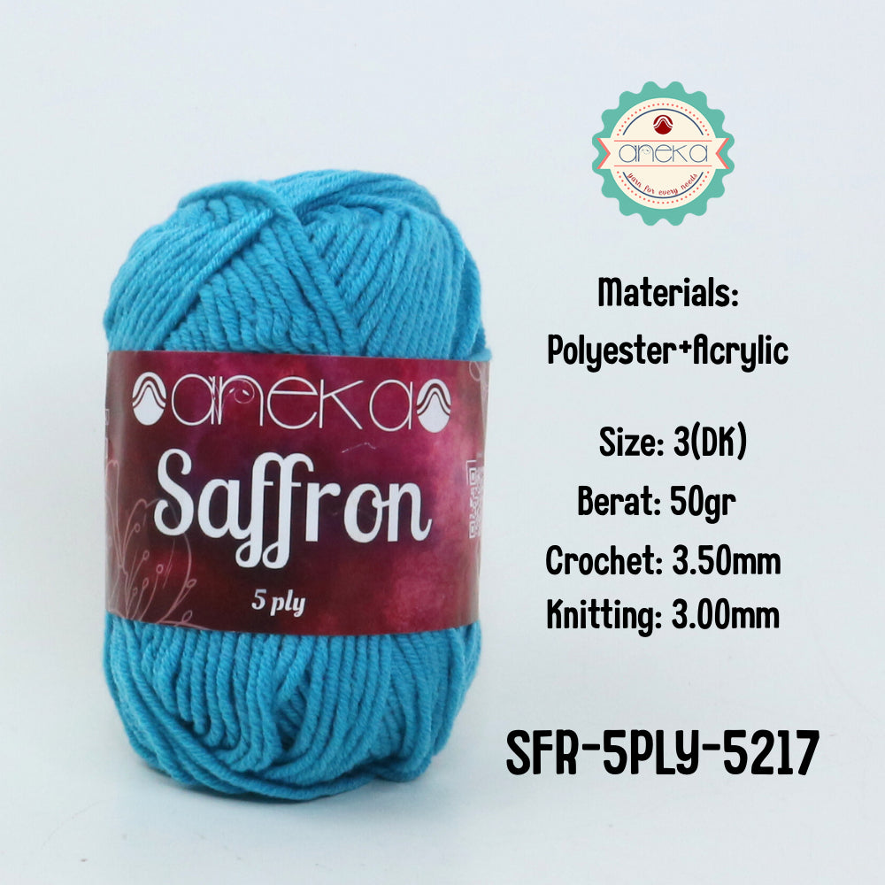 KATALOG - Benang Rajut Saffron 5 Ply / Crochet Knitting Yarn - Part 1