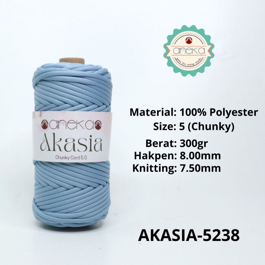 KATALOG - Benang Rajut Akasia / Chunky Cord Crochet Knitting Yarn