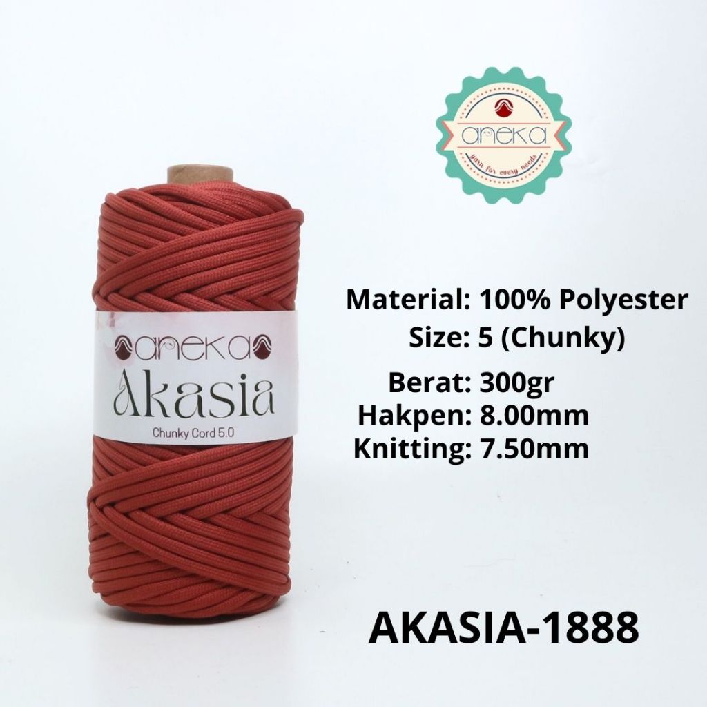 KATALOG - Benang Rajut Akasia / Chunky Cord Crochet Knitting Yarn