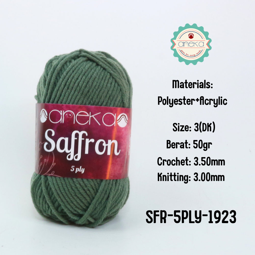 KATALOG - Benang Rajut Saffron 5 Ply / Crochet Knitting Yarn - Part 1