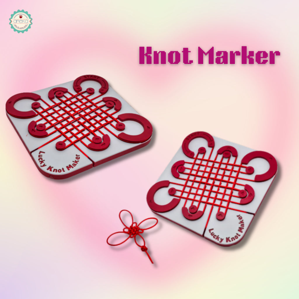 ANEKA - 3D Print Knot Marker / Tali Menali DIY