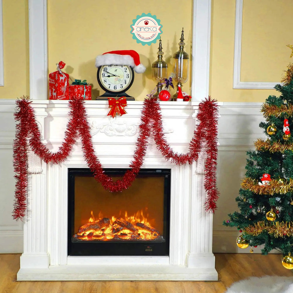 KATALOG - Slinger Ornament / Hiasan Pohon Natal / Dekorasi Rumbai Warna-Warni