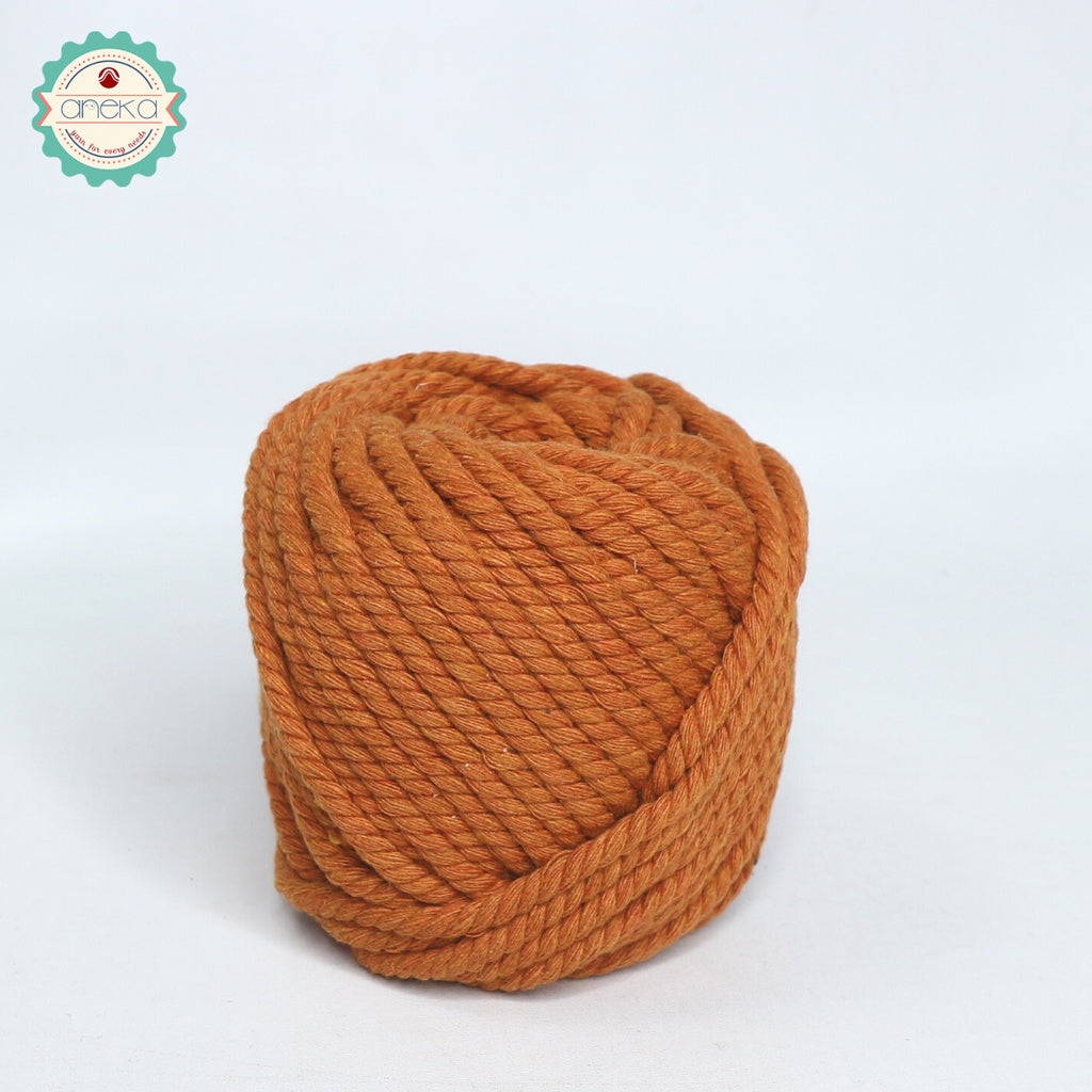 KATALOG - Benang Tali katun/tali macrame makrame warna 100 Gr - 4mm