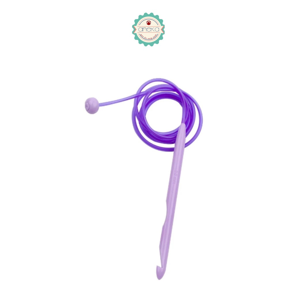 ANEKA - Alat Rajut - Tunisian Plastick 120cm SET