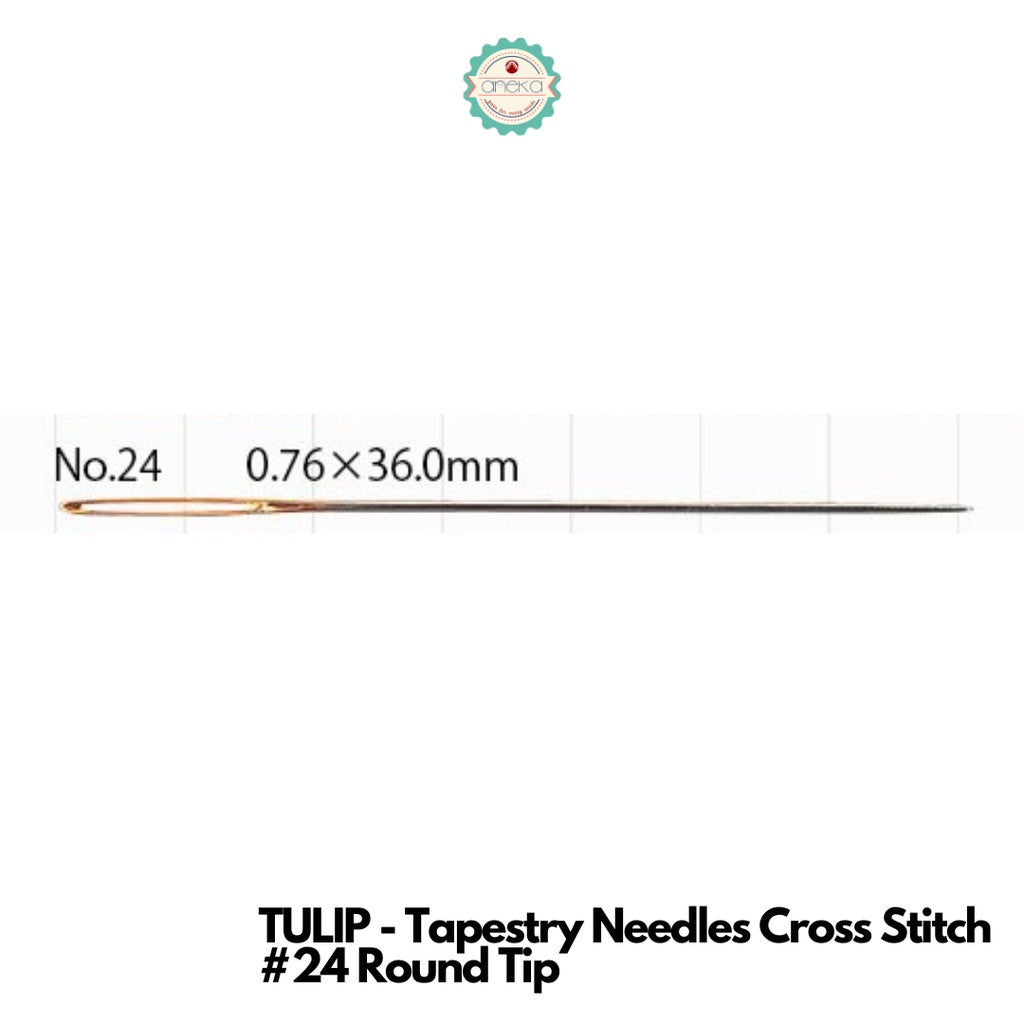 Tulip Jarum Needles for Quilting, Sashiko, Embroidery, Tapestry, Sewing, Piecing, Chenille, & Applique