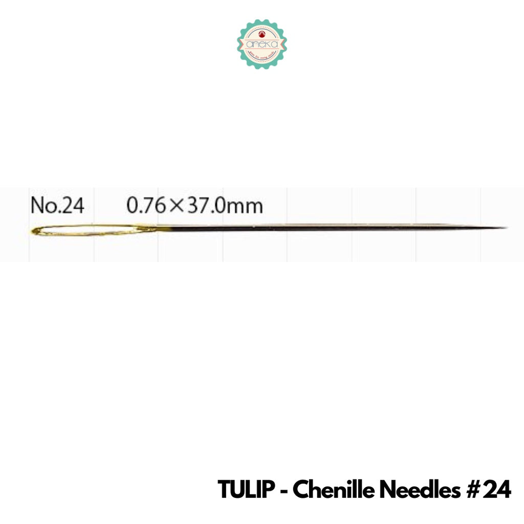 Tulip Jarum Needles for Quilting, Sashiko, Embroidery, Tapestry, Sewing, Piecing, Chenille, & Applique