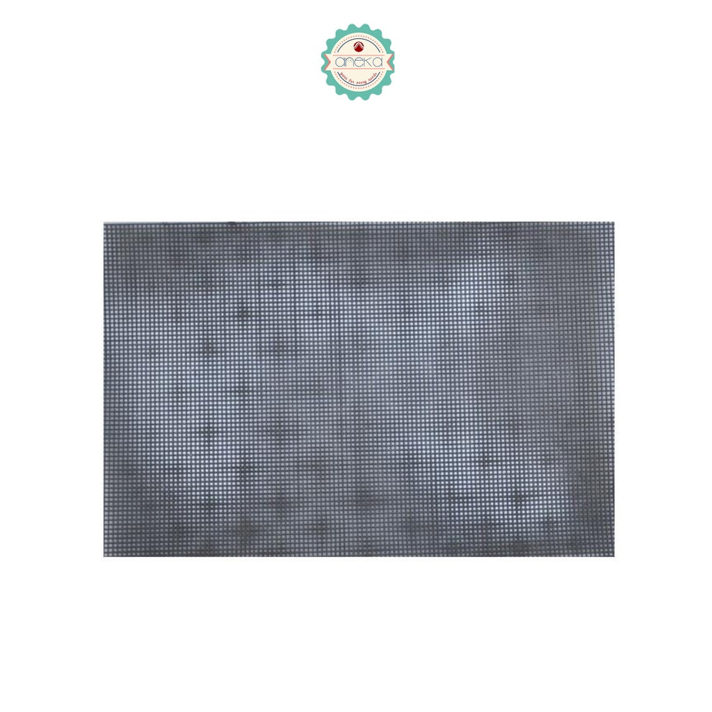 AnekaBenang - Square Plastic Canvas / Kanvas Plastik Kotak DIY - Grid 4 & 3 mm