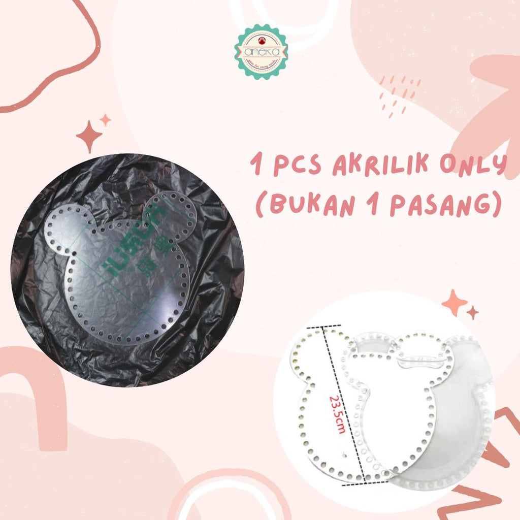 Paket Tas Akrilik DIY Set