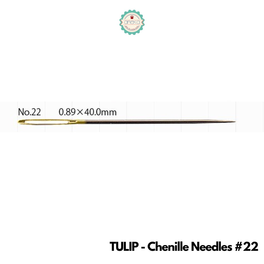 Tulip Jarum Needles for Quilting, Sashiko, Embroidery, Tapestry, Sewing, Piecing, Chenille, & Applique