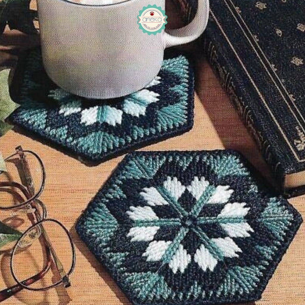 ANEKA - Canvas Plastik Hexagonal - PCS