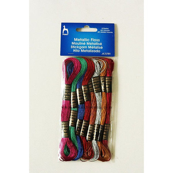 PONY - Benang Sulam Metalic - 71701 & 71703