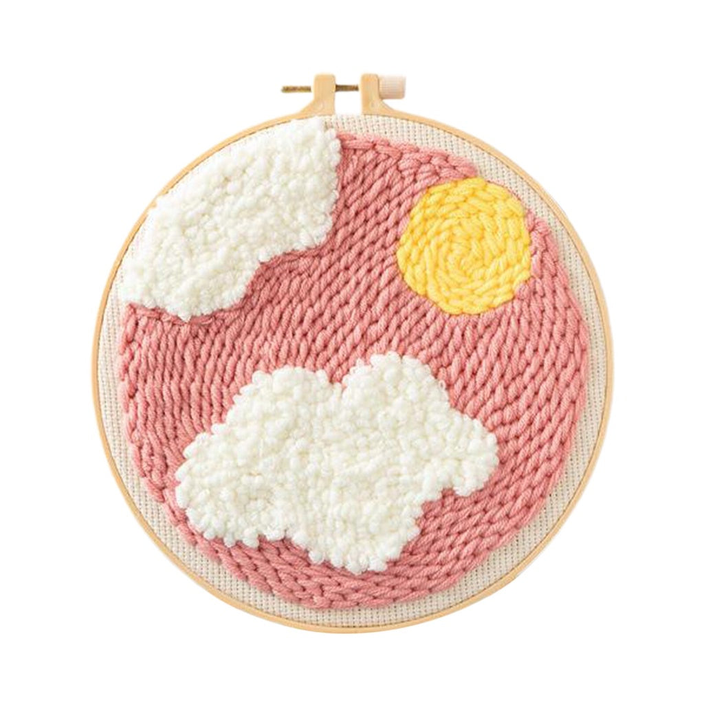 KATALOG - Round Canvas Punch Needle ANK / Kanvas Punch Bulat DIY