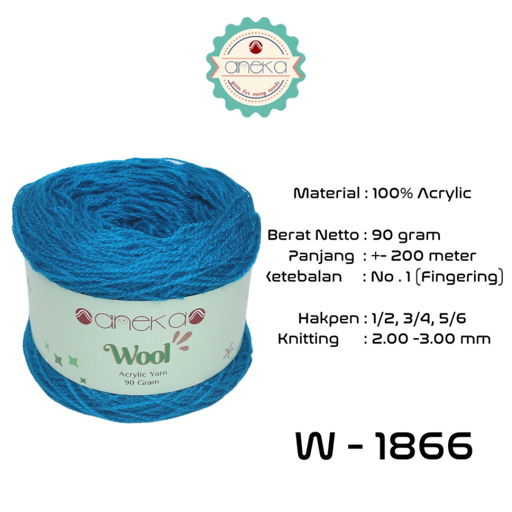 KATALOG - Benang Rajut Wool / Wol / Siet Yarn 90 gram - PART 2