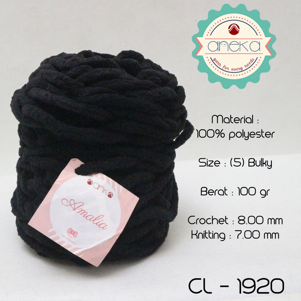 KATALOG - Benang Rajut Chenille Midi Amalia Yarn PART 1