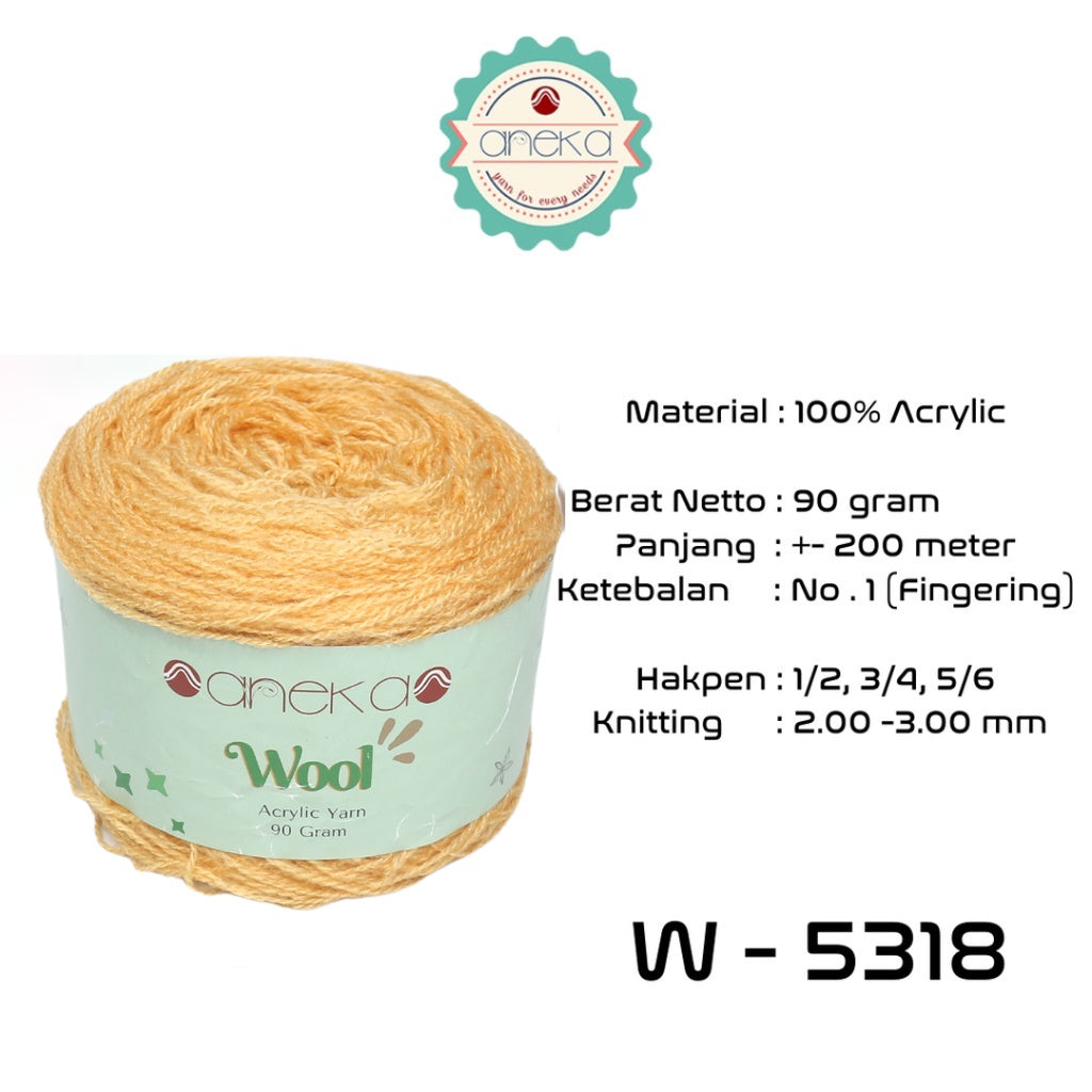 KATALOG - Benang Rajut Wool / Wol / Siet Yarn 90 gram - PART 1
