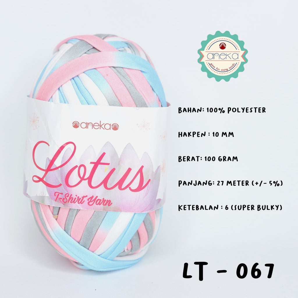 KATALOG - Benang Rajut Lotus Sembur / TShirt / Kaos Yarn Sembur Part 3