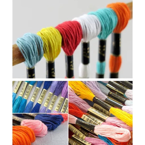 KATALOG - Paket Benang Sulam / Menyulam ANK Premium