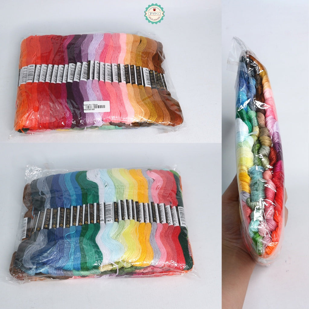 KATALOG - Paket Benang Sulam / Menyulam ANK Premium