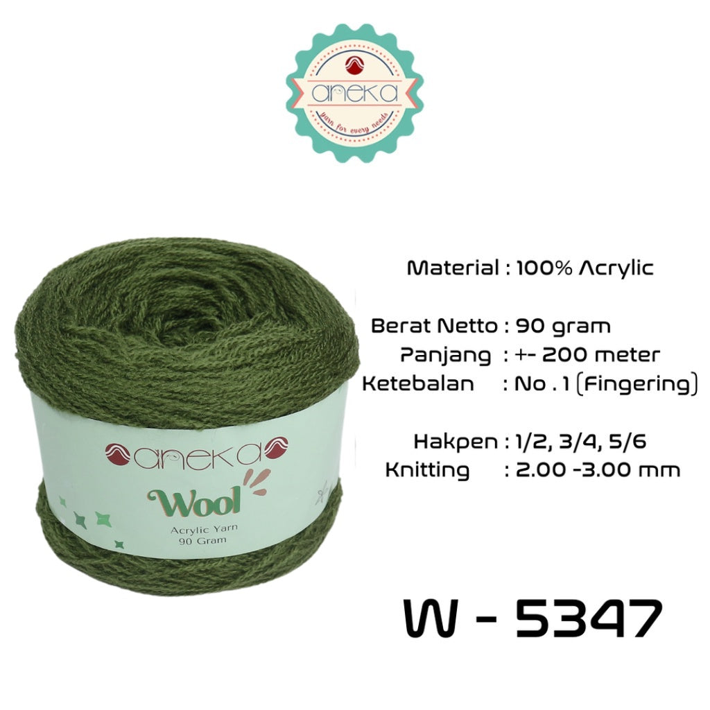 KATALOG - Benang Rajut Wool / Wol / Siet Yarn 90 gram - PART 2