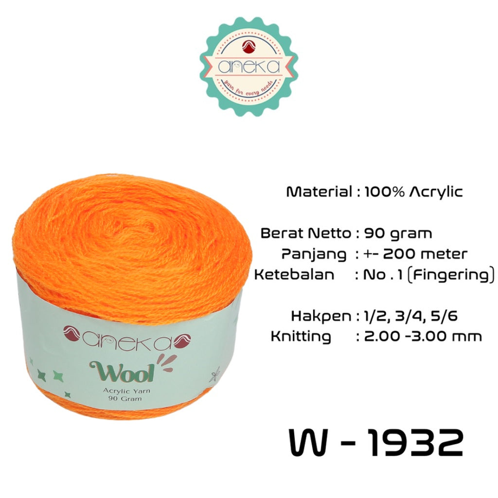KATALOG - Benang Rajut Wool / Wol / Siet Yarn 90 gram - PART 3