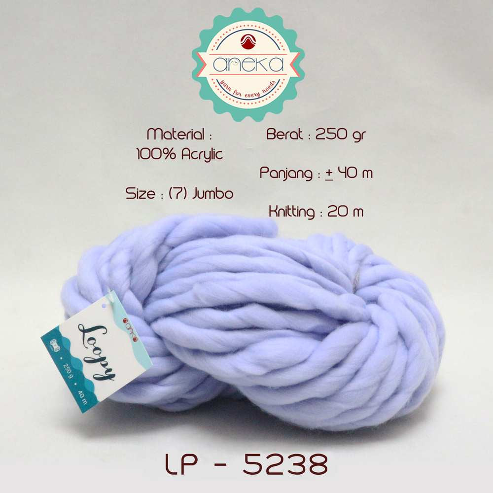 KATALOG - Benang Wol / Wool Ekstra Tebal - LOOPY YARN