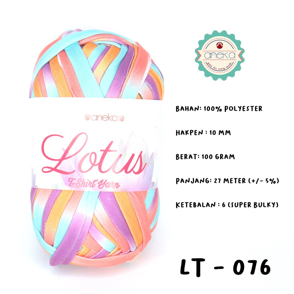 KATALOG - Benang Rajut Lotus Sembur / TShirt / Kaos Yarn Sembur Part 3