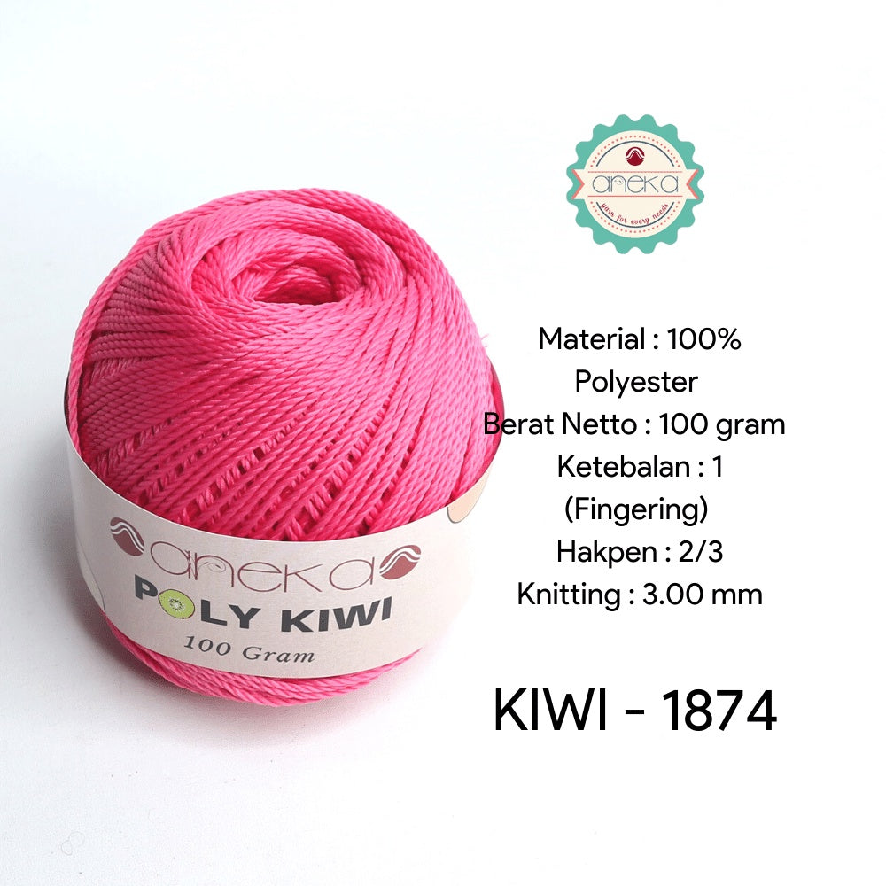 Katalog - Benang Rajut Poli / Poly Kiwi Yarn - PREMIUM - Part 2
