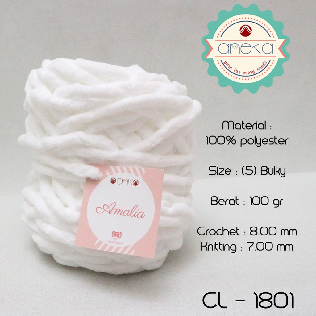 KATALOG - Benang Rajut Chenille Midi Amalia Yarn PART 1