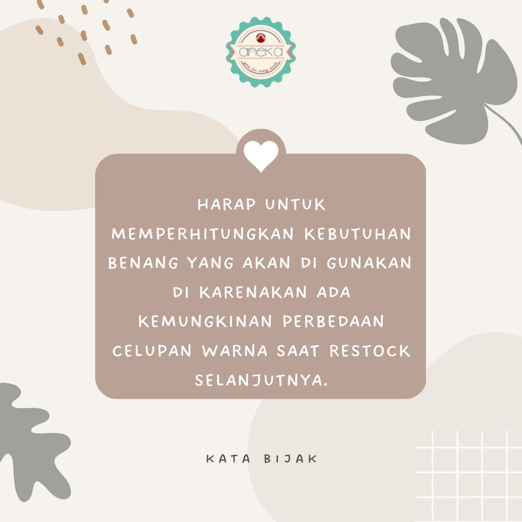 Katalog - Benang Rajut Poli / Poly Kiwi Yarn - PREMIUM - Part 2