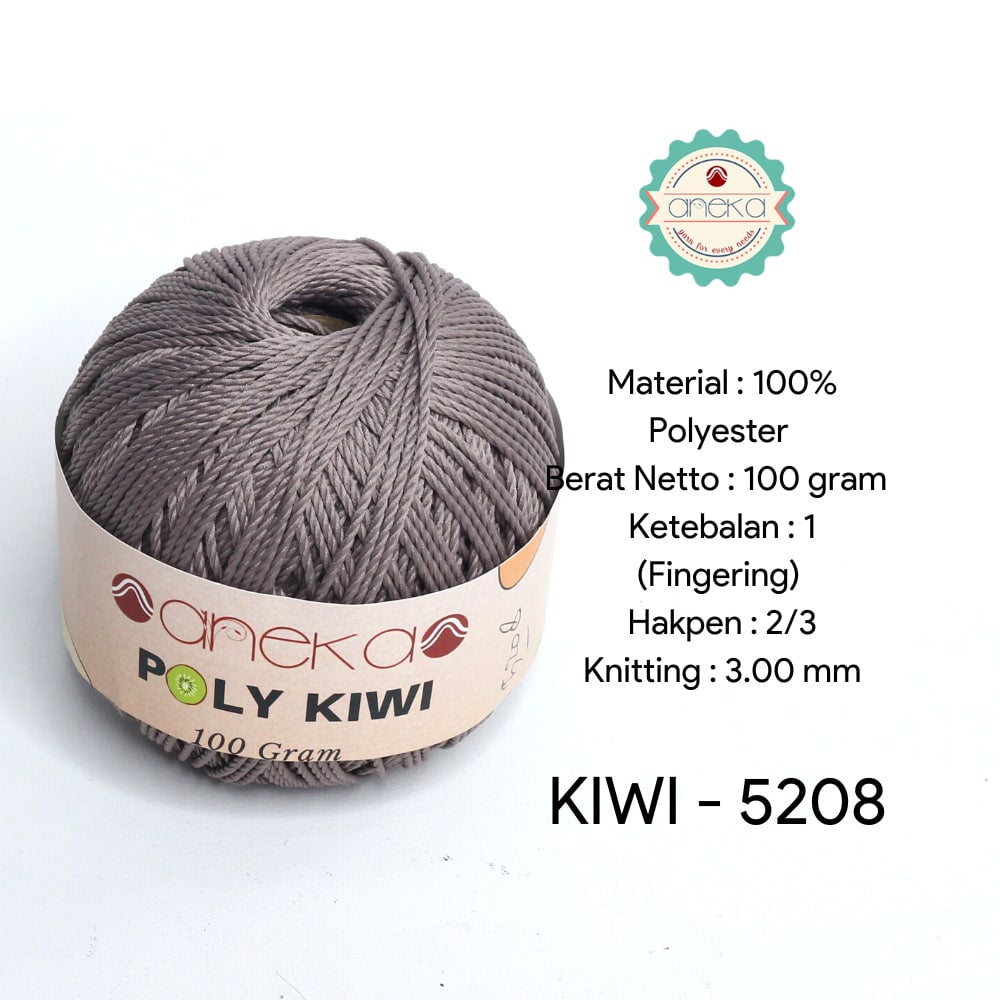 KATALOG - Benang Rajut Poli / Poly Kiwi Yarn - PREMIUM - Part 1