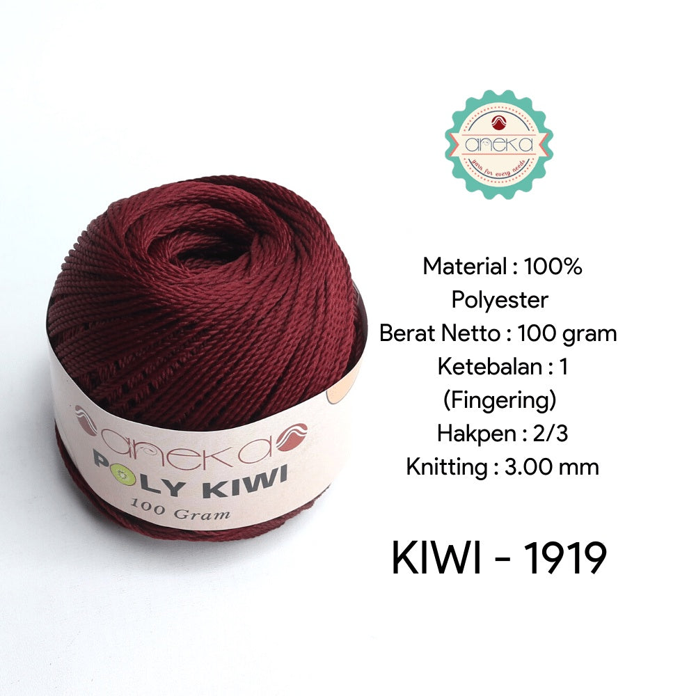 Katalog - Benang Rajut Poli / Poly Kiwi Yarn - PREMIUM - Part 2