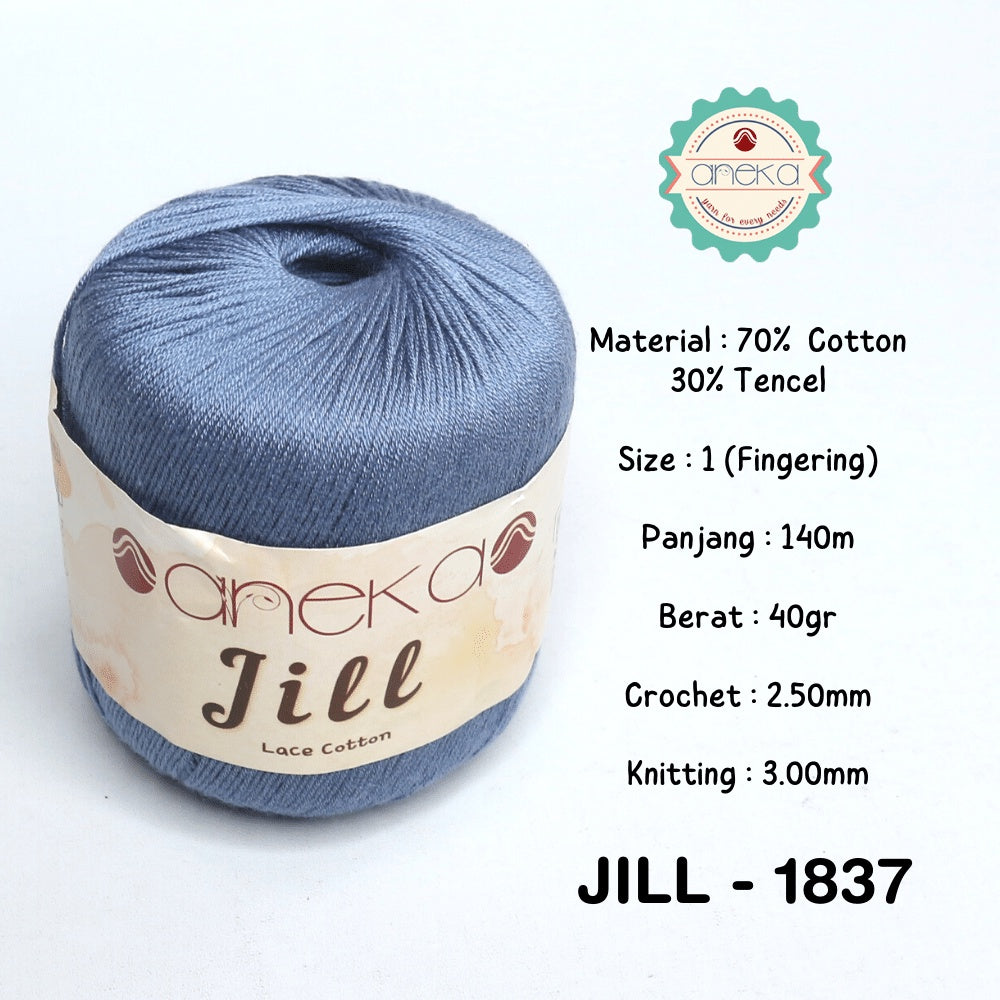 KATALOG - Benang Rajut Katun Jill Lace Cotton