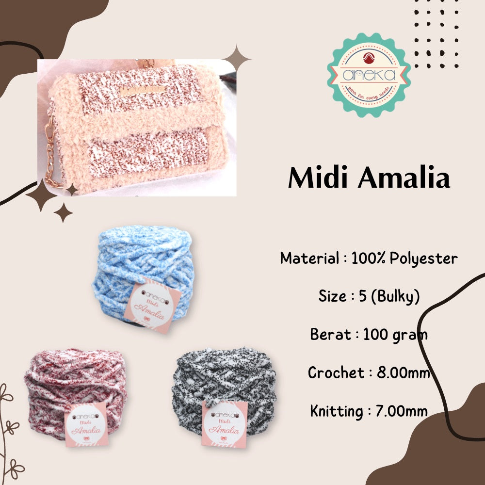 KATALOG - Benang Rajut Midi Amalia Bintik Sembur PART 3