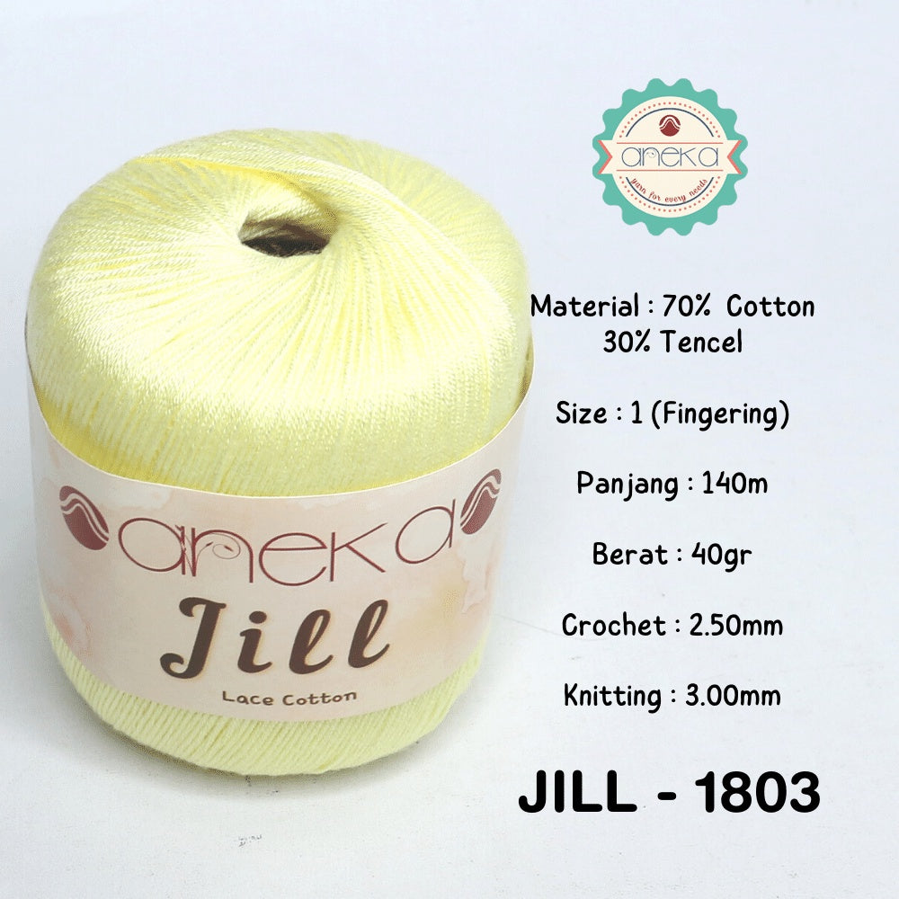 KATALOG - Benang Rajut Katun Jill Lace Cotton