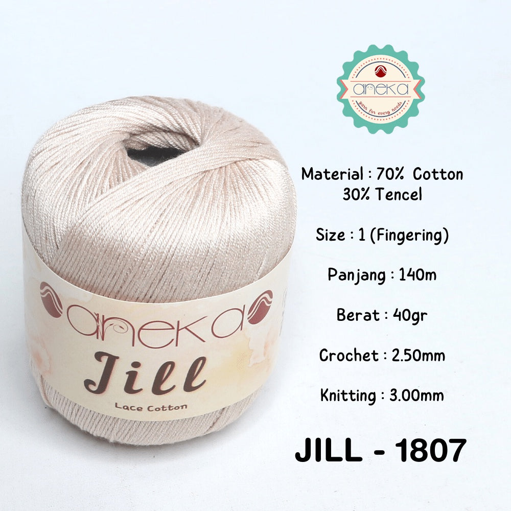 KATALOG - Benang Rajut Katun Jill Lace Cotton